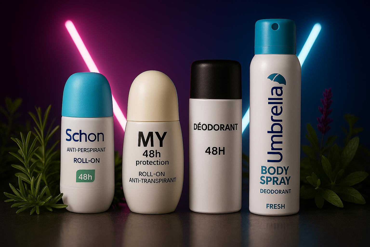 مام،رول،دئورولان،بادی اسپلش(ضد تعریق ها)