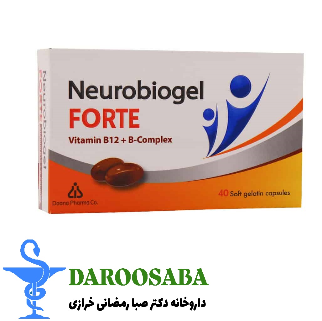 سافت ژل نوروبیوژل فورت دانا 40 عدد