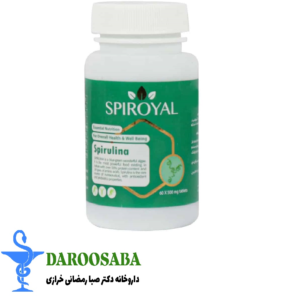 قرص جلبک اسپیرویال ماستر فوده 60 عدد