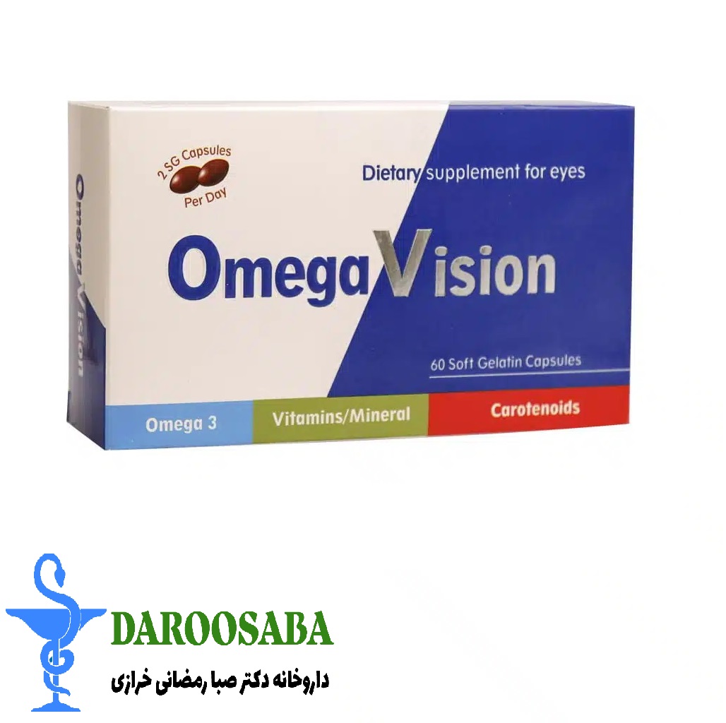 کپسول امگا ویژن دانا 60 عدد
