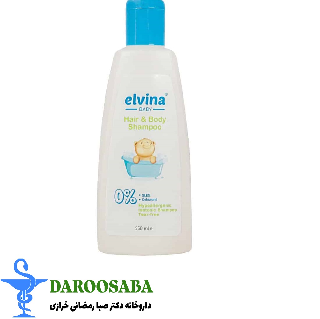 شامپو سر و بدن کودک الوینا