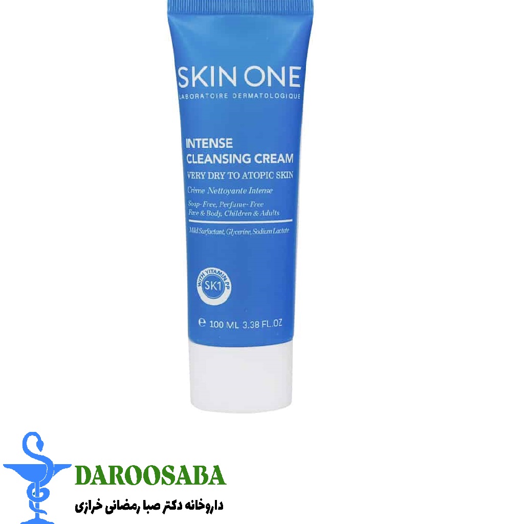 کرم پاک کننده اینتنس صورت و بدن اسکین وان پوست خیلی خشک و آتوپیک