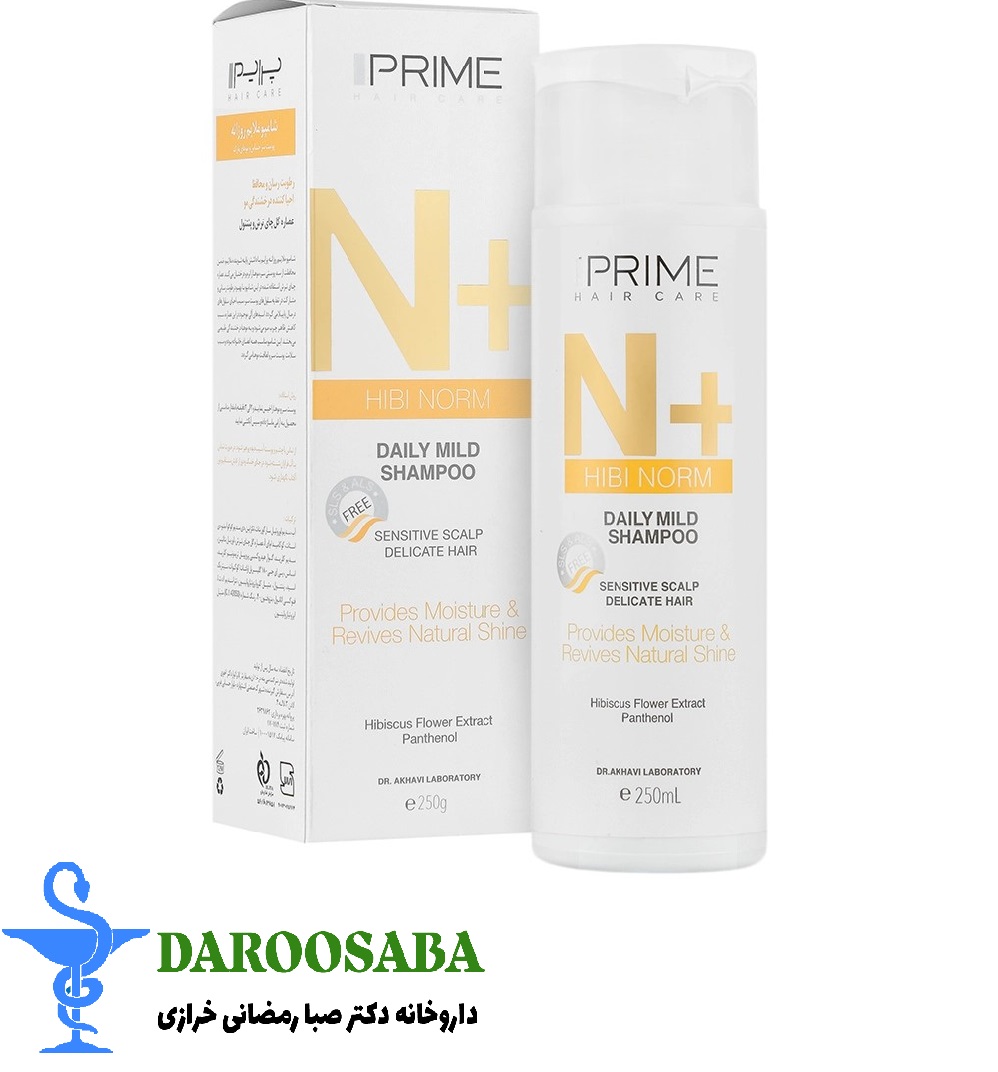 شامپو ملایم روزانه هیبی نورم ان پلاس پرایم