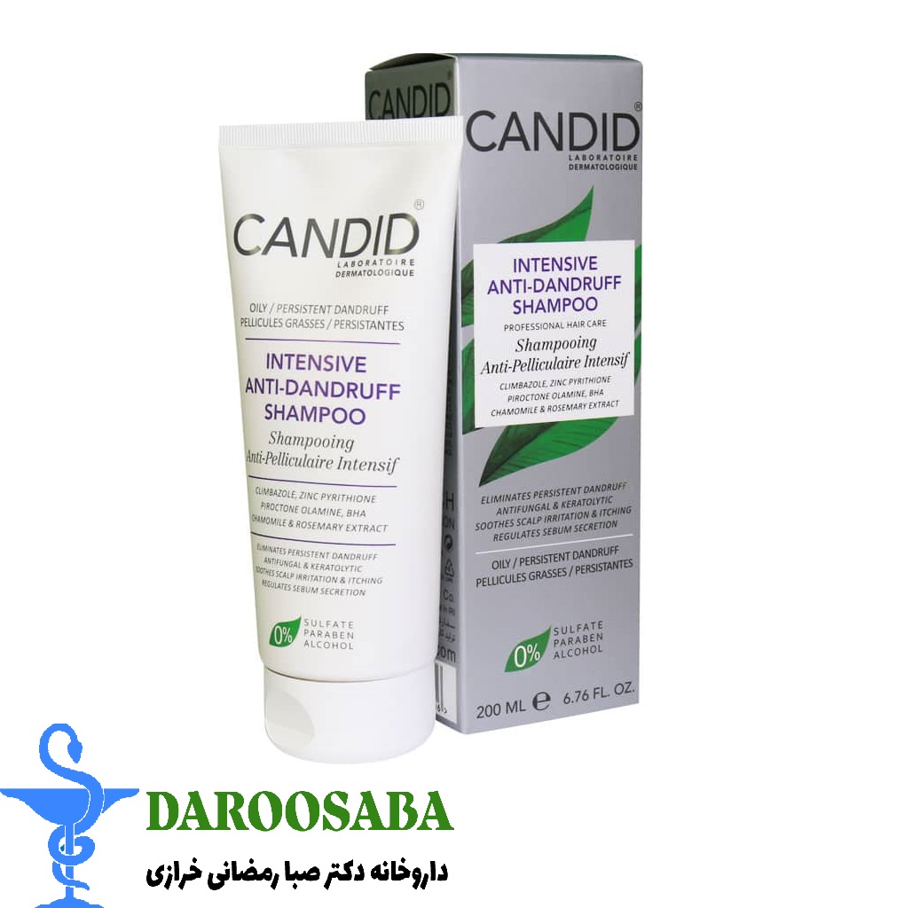 شامپو ضد شوره چرب و مقاوم کاندید