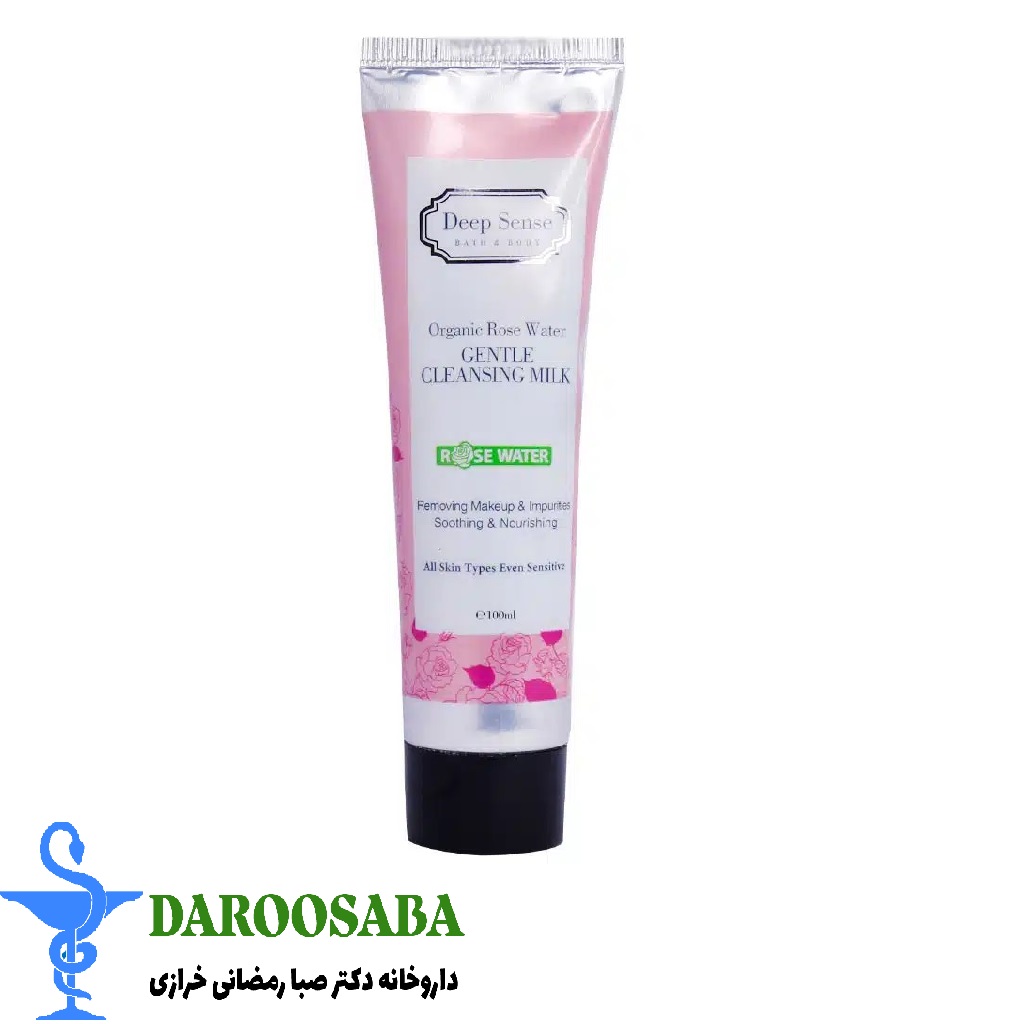 شیر پاک کن گلاب دیپ سنس