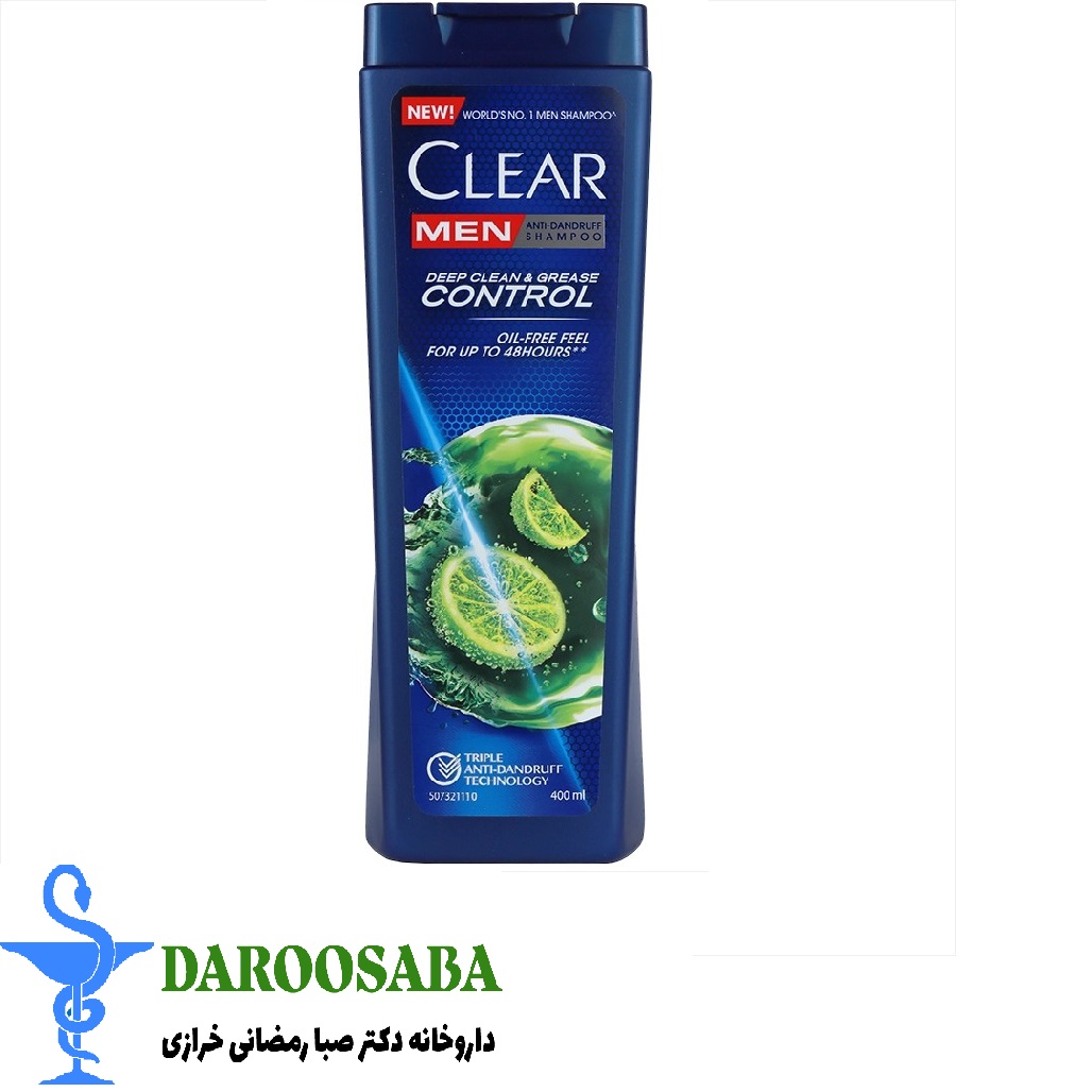 شامپو ضد شوره موی چرب آقایان کلیر