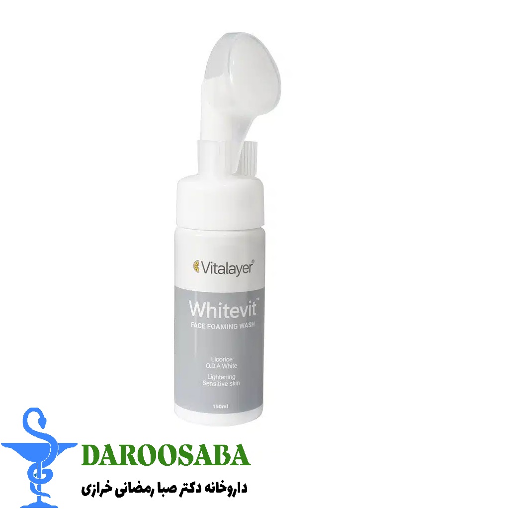 فوم شستشوی صورت ویتالیر وایت ویت