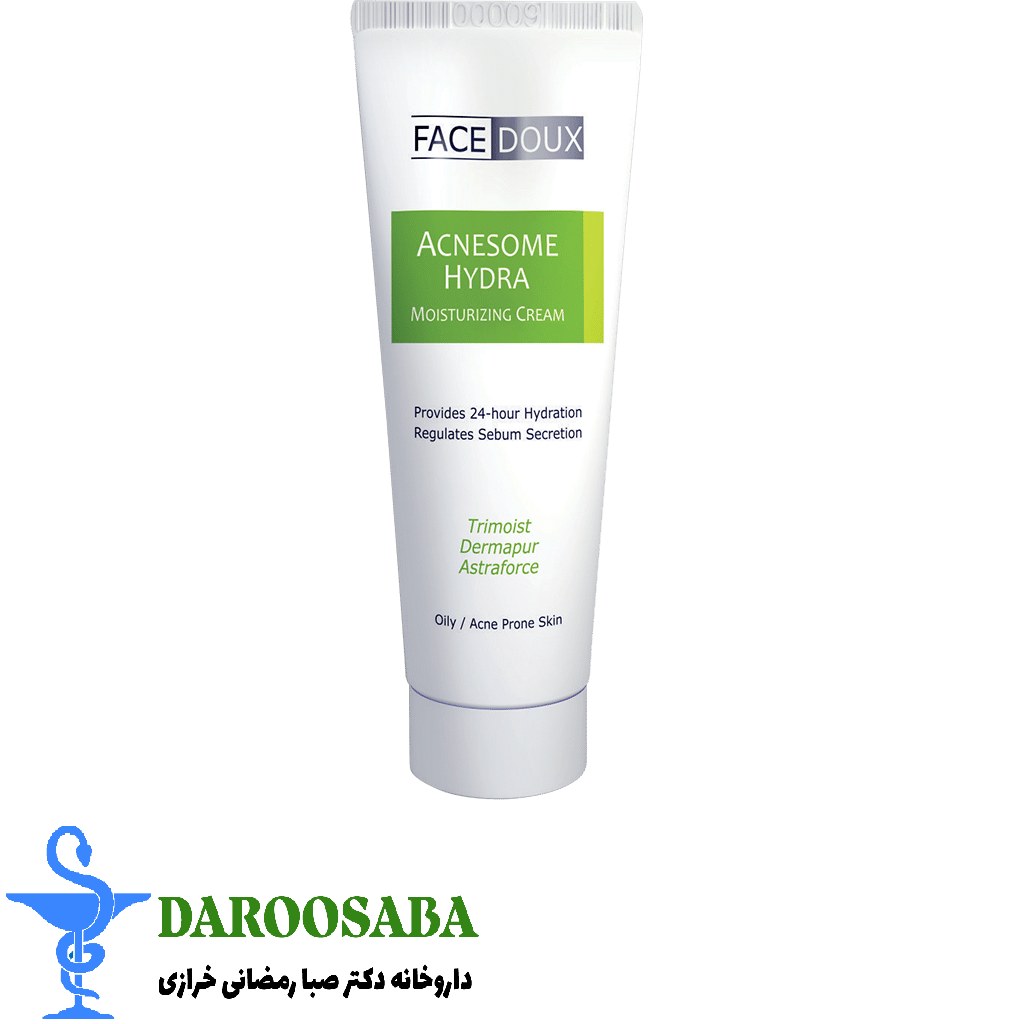 کرم مرطوب کننده آکنه زوم هیدرا فیس دوکس پوست چرب و مختلط