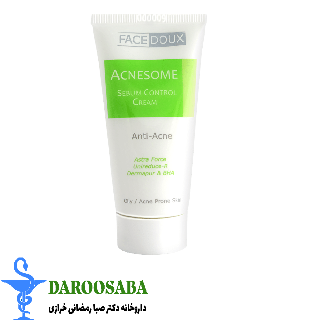 کرم ضد جوش آکنه زوم پوست چرب فیس دوکس
