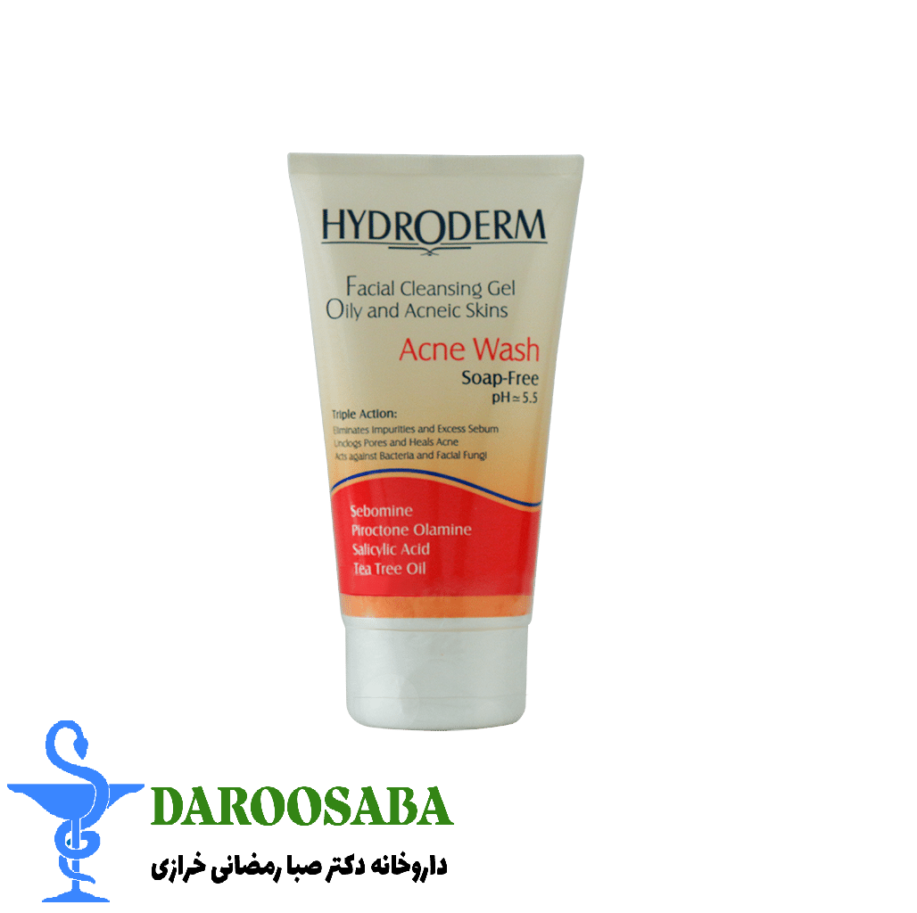 ژل شستشو پوست چرب هیدرودرم