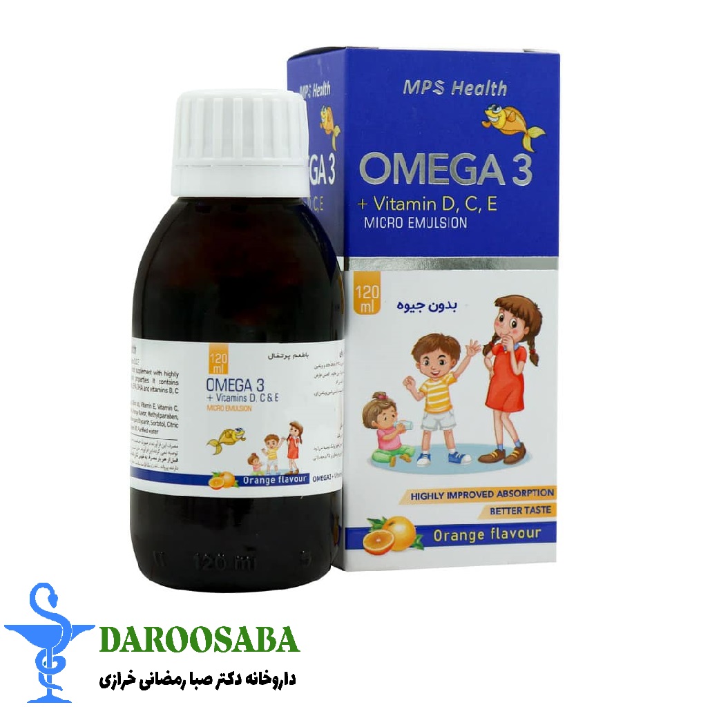 شربت امگا 3 میکرو امولسیون مانا فارمد سلامت
