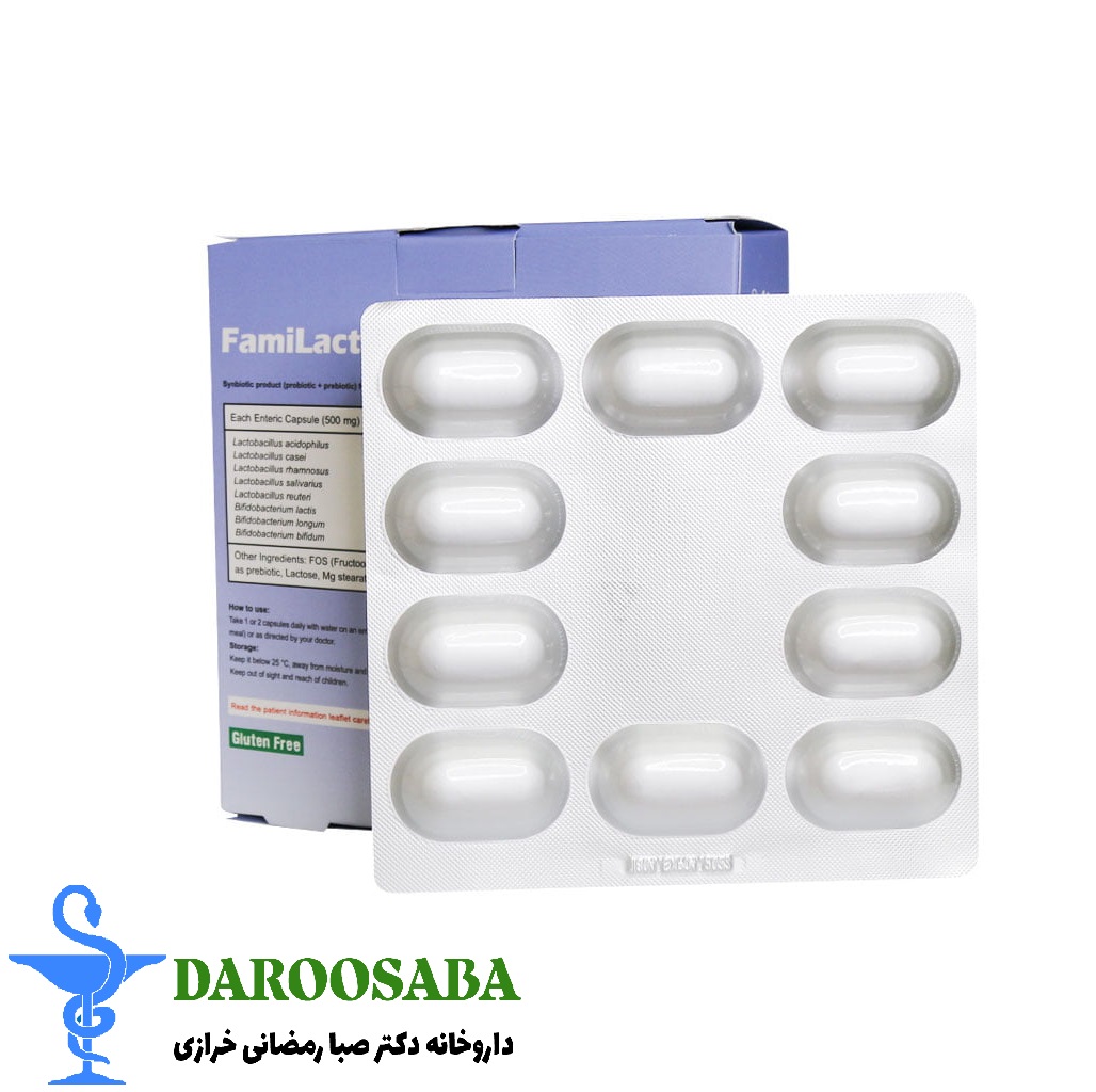 قرص فمی لاکت توپلاس زیست تخمیر