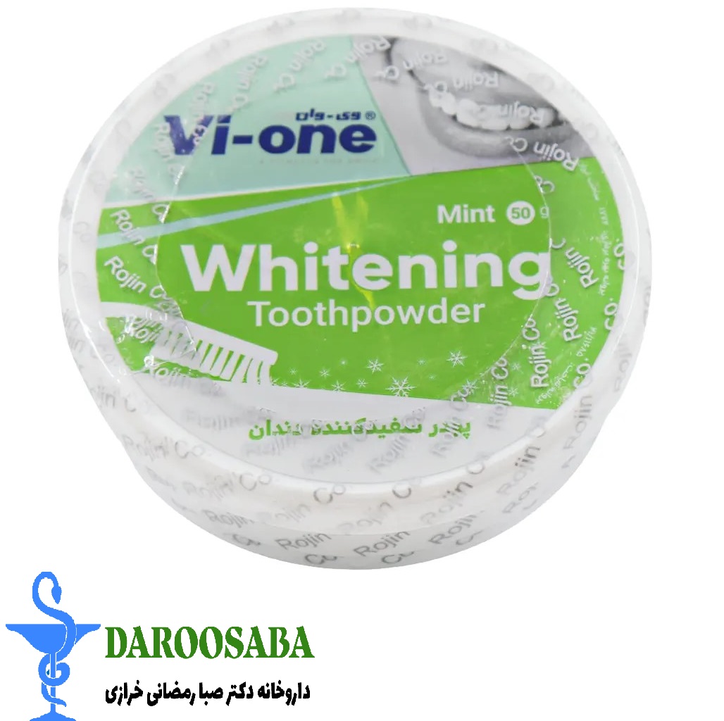 پودر سفید کننده دندان نعناع وی وان