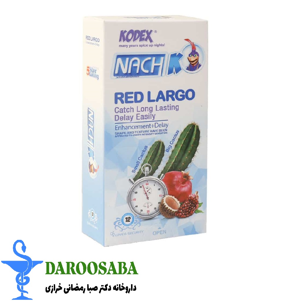 کاندوم تاخیری کدکس رد لارگو کاکتوس