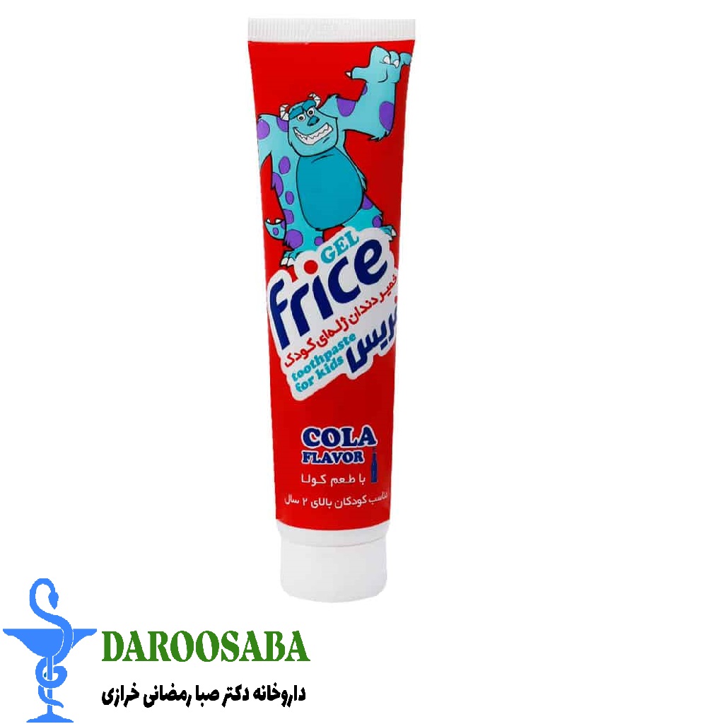 خمیر دندان ژله‌ای کودک فریس سی گل