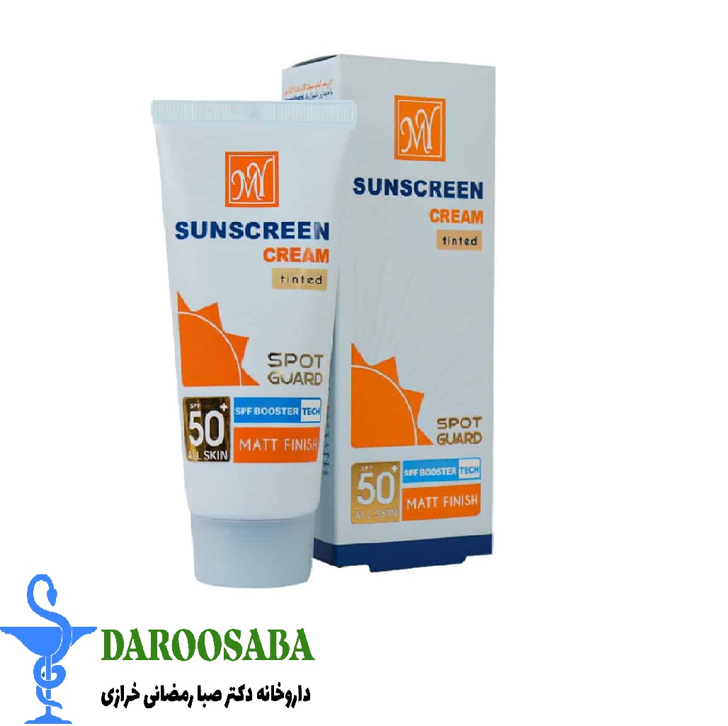 ضد آفتاب ضد لک اسپات گارد مات 4 کاره مای انواع پوست(بی رنگ)