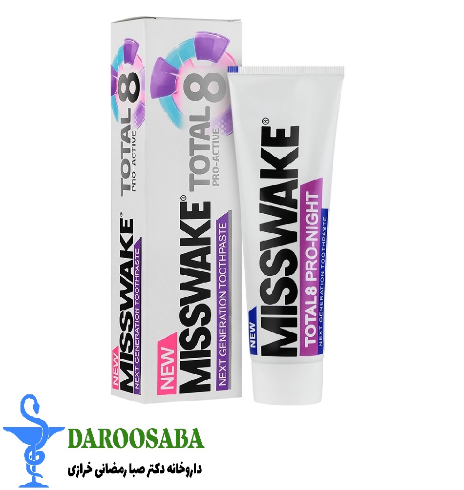 خمیر دندان توتال 8 پرو نایت میسویک