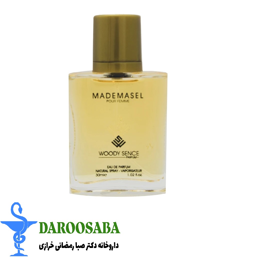 عطر جیبی زنانه مادمازل وودی سنس