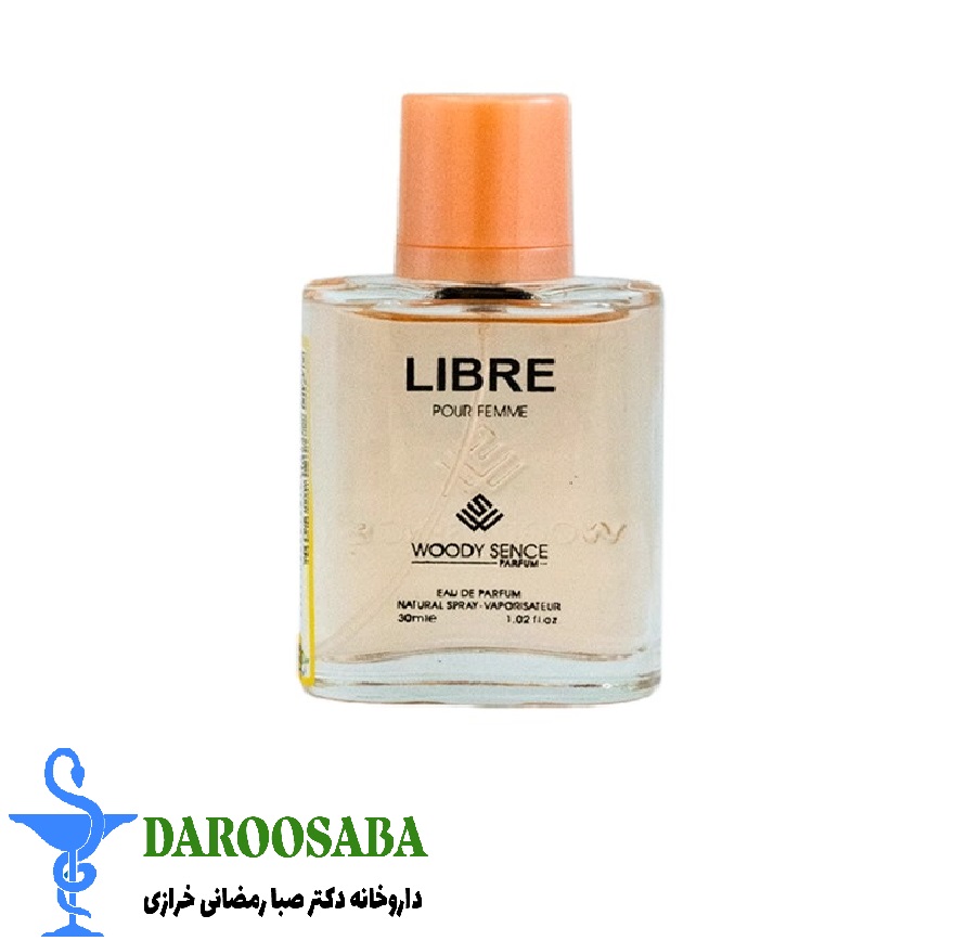 عطر جیبی وودی سنس زنانه مدل لیبره