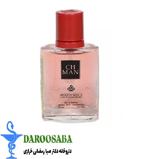 عطر جیبی مردانه سی اچ من وودی سنس