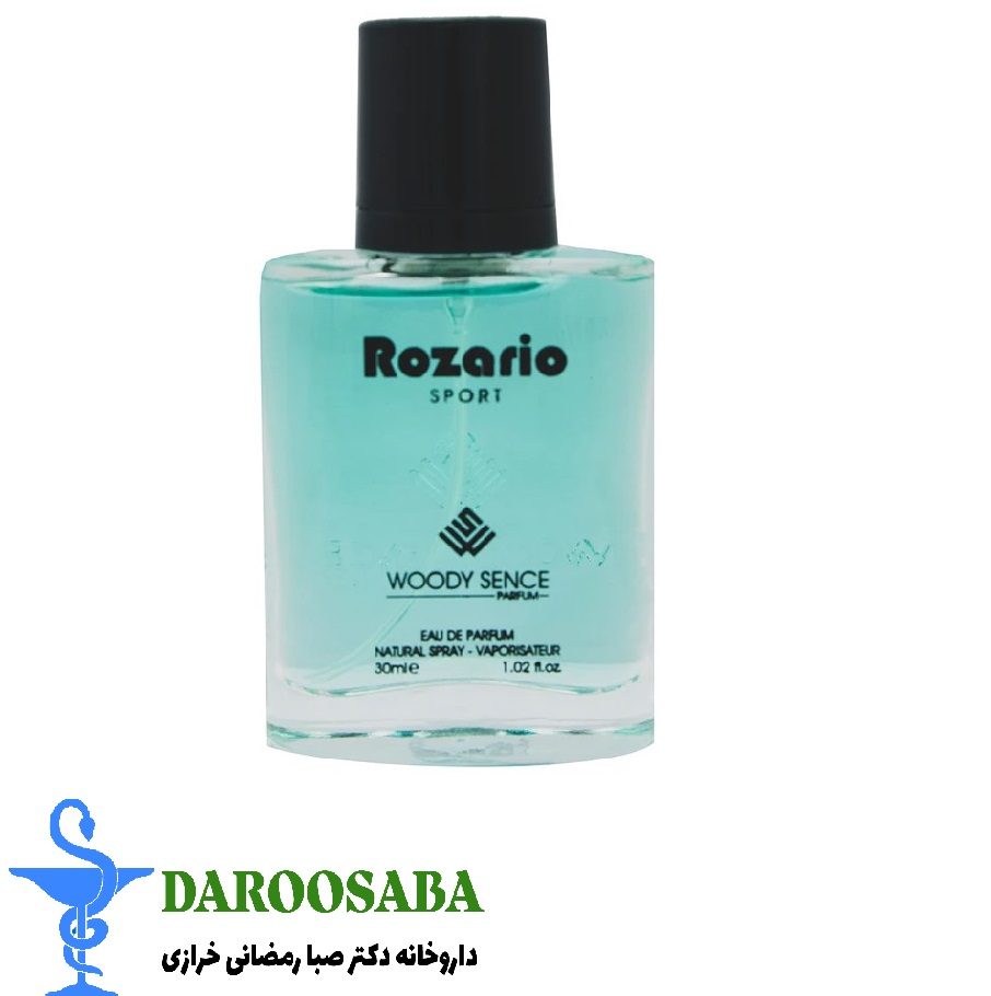 عطر جیبی مردانه روزاریو وودی سنس
