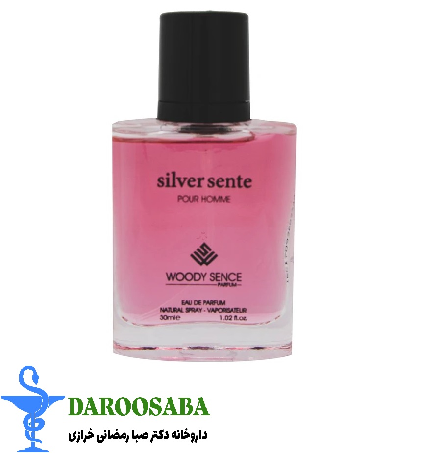 عطر جیبی مردانه سیلورسنت وودی سنس