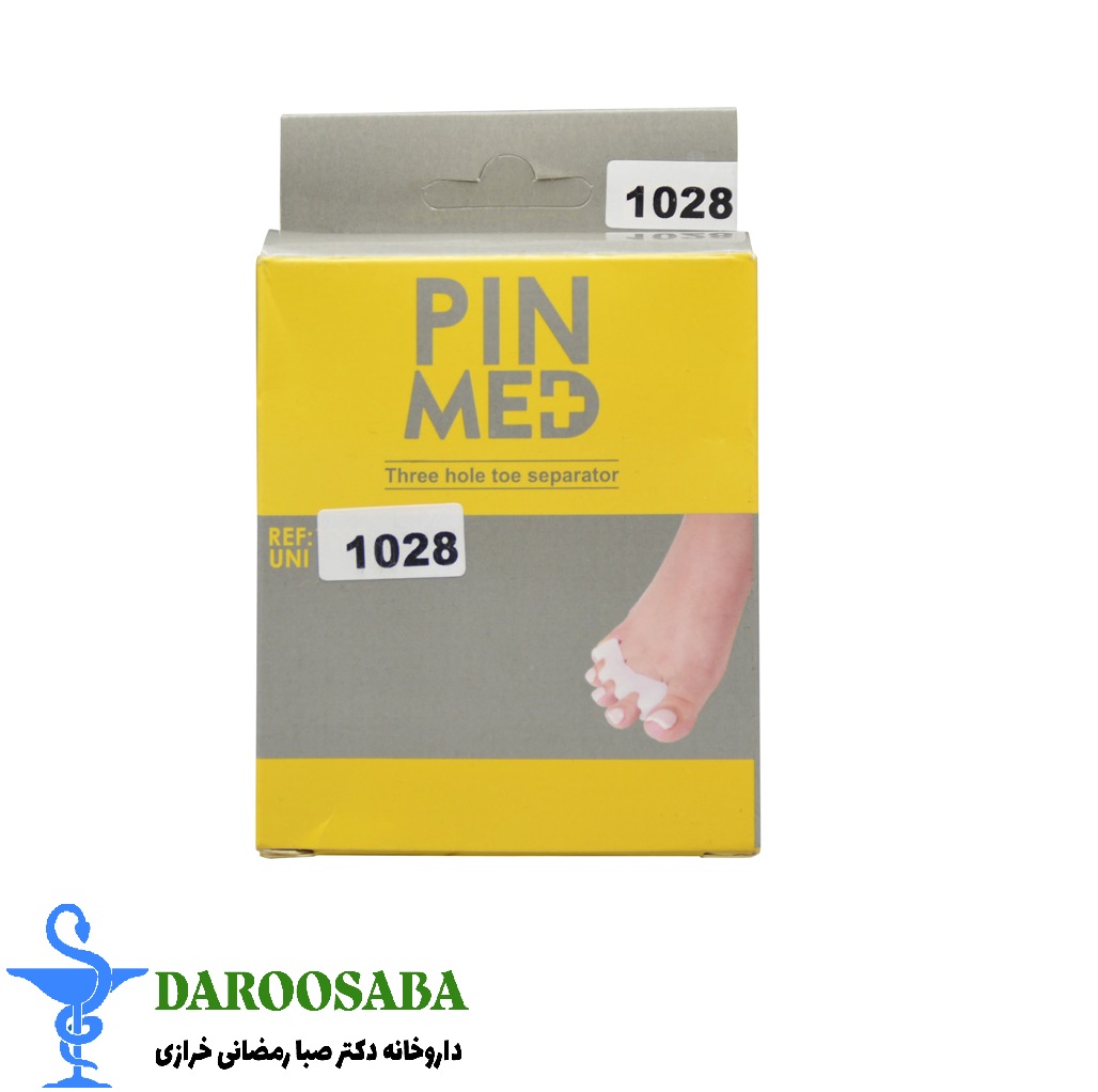 پد جداکننده پنج انگشتی سیلیکونی پین مد مدل 1028