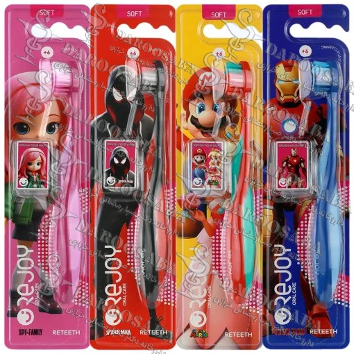 مسواک کودکان ریجوی مدل برس نرم بالای 6 سال