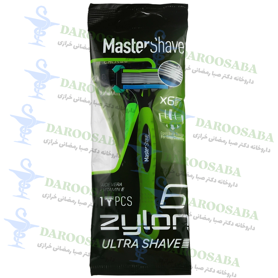 خود تراش 6 لبه زیلون اولترا شو مستر شیو