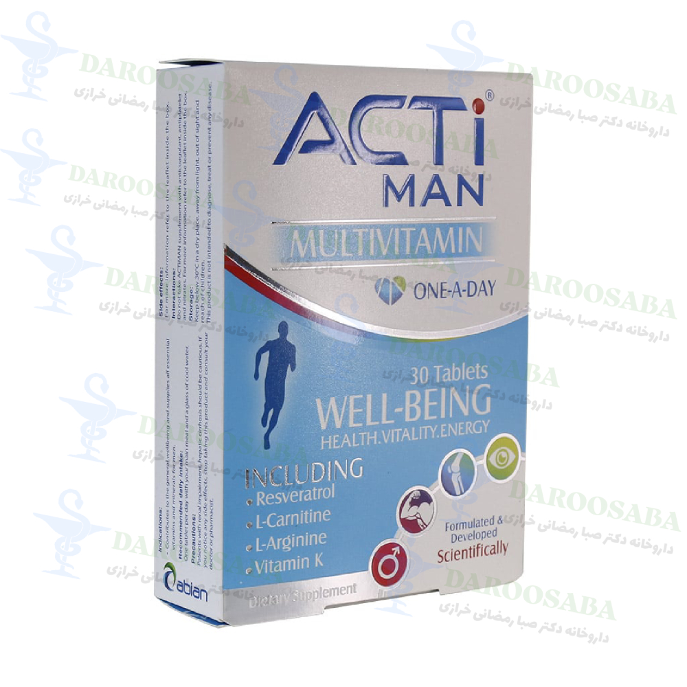 قرص اکتی من ابیان دارو 30 عدد