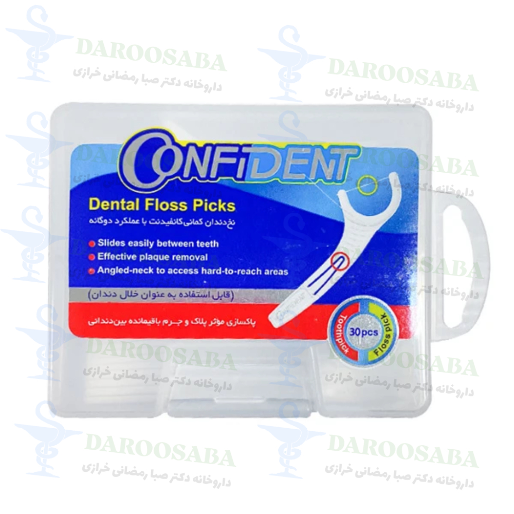 نخ دندان کانفیدنت کد 011 بسته 30 عددی