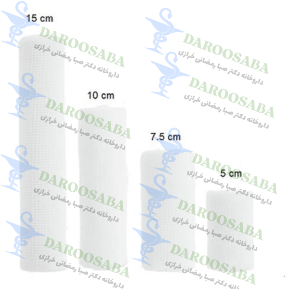 باند پانسمان شکل پذیر کنار بافته سالم 7.5*360