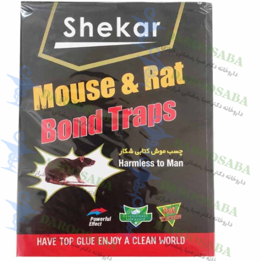 چسب موش کتابی شکار