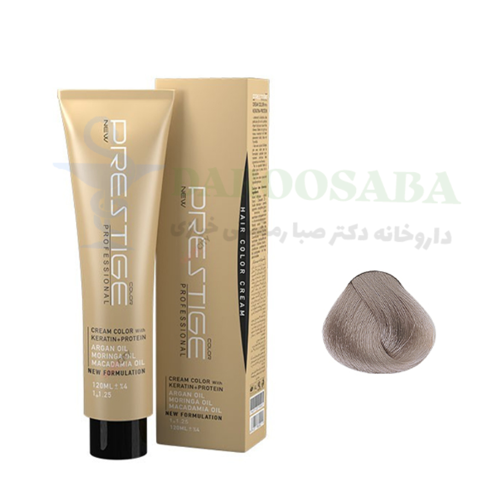 رنگ موی پرستیژ 8.12 بنفش خاکستری