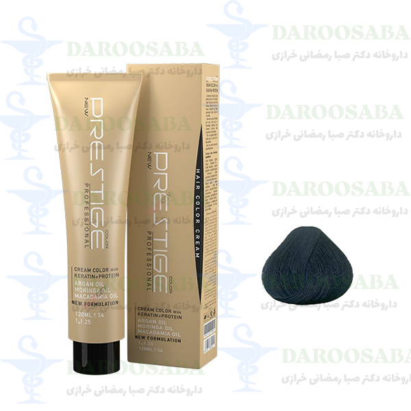 رنگ مو مشکی پرکلاغی شماره 1.1 پرستیژ