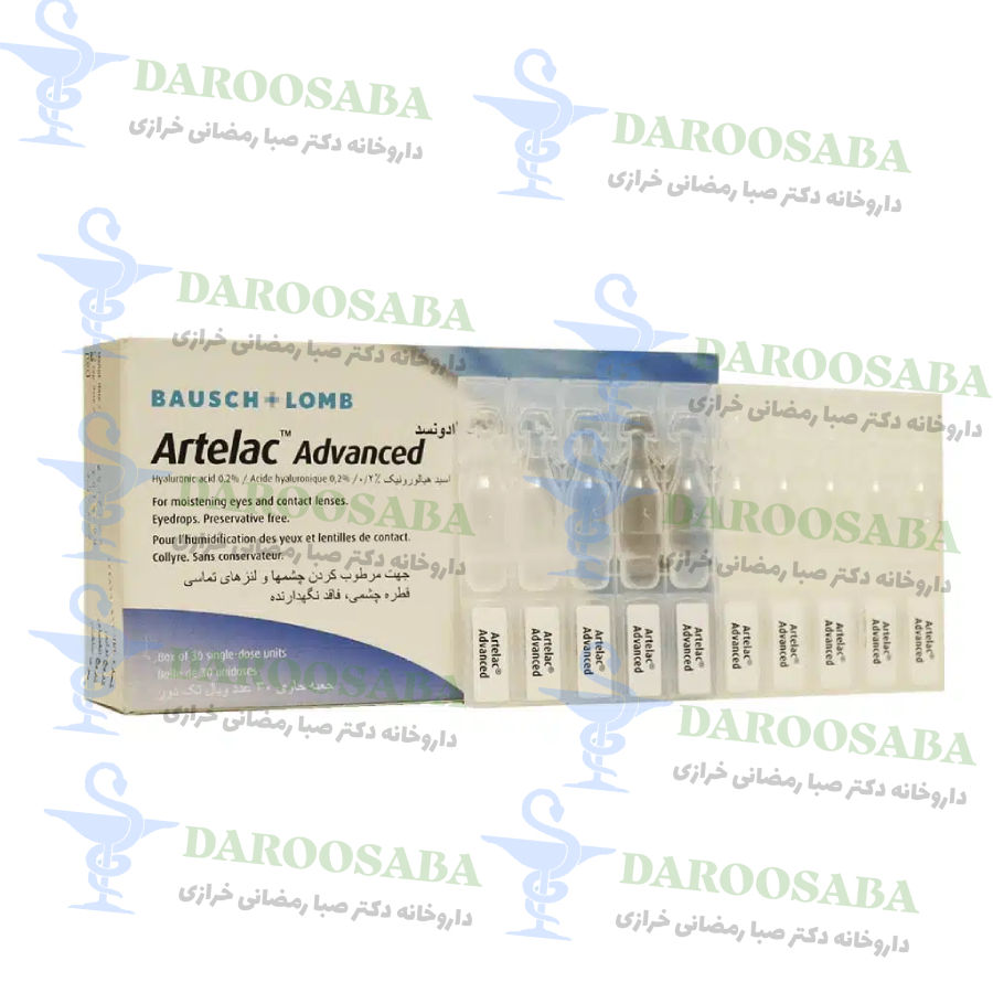 اشک مصنوعی آرتلاک ادونسد بوش اند لومب 30 عدد