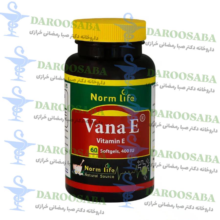 کپسول نرم ویتامین ای 400 واحد نورم لایف 60 عدد