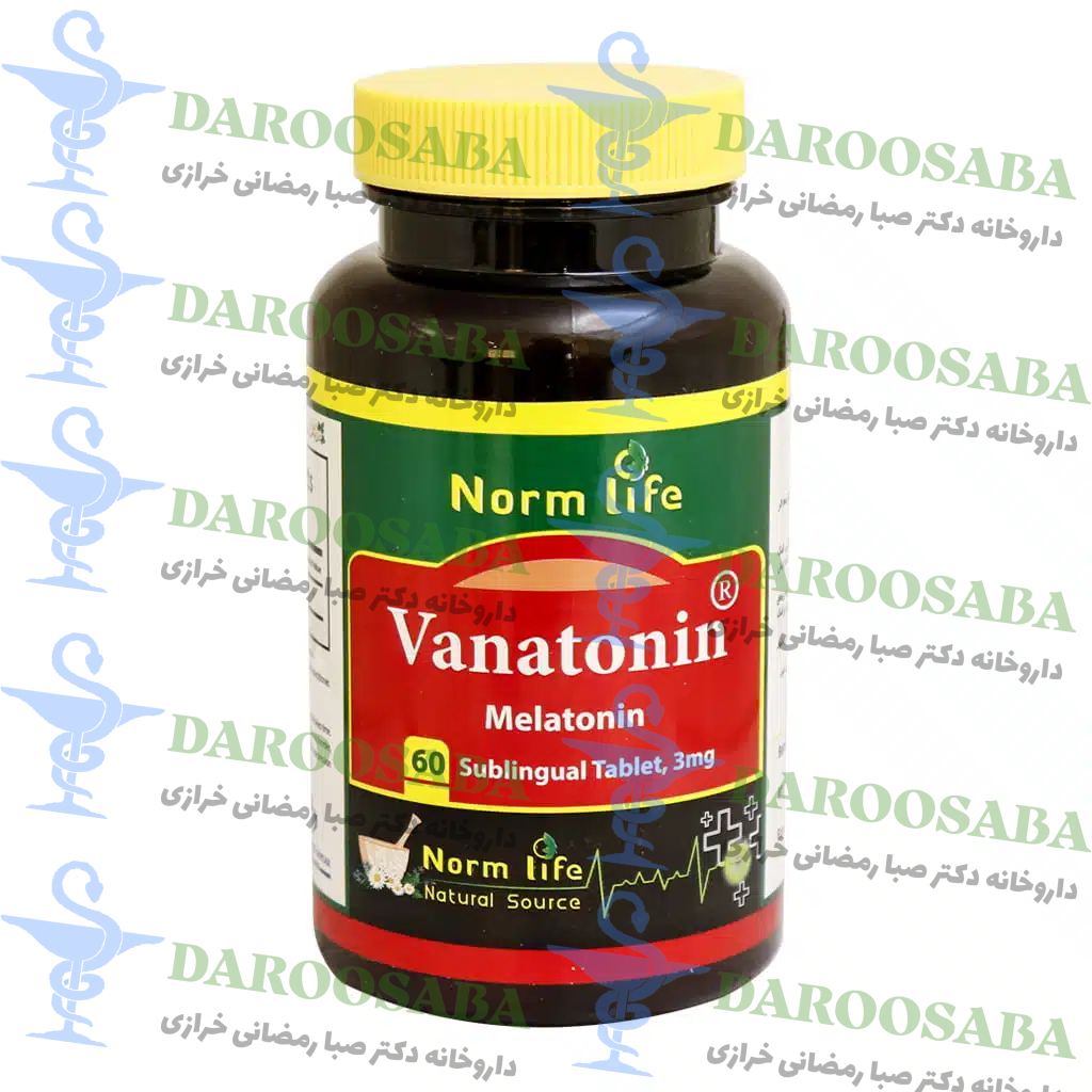 قرص زیر زبانی واناتونین ملاتونین 3 میلی گرم نورم لایف