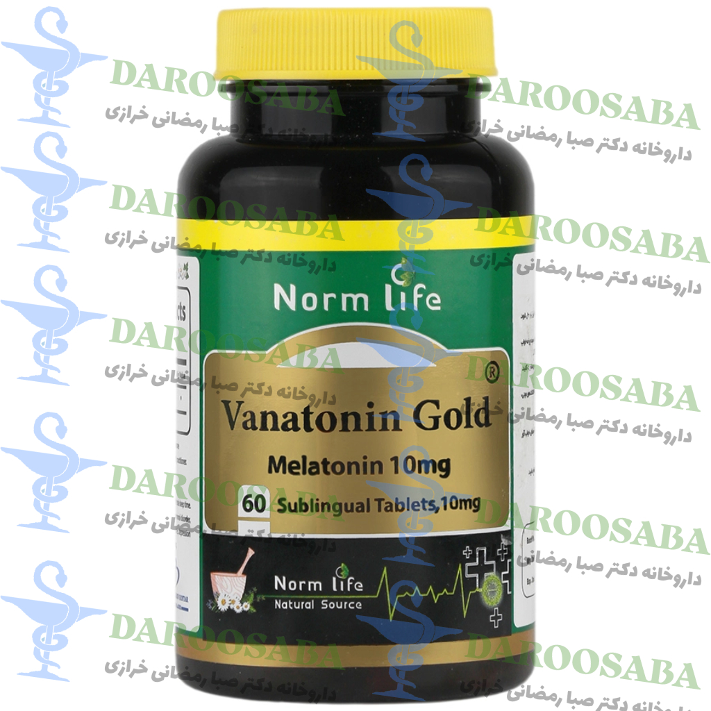 قرص زیر زبانی واناتونین گلد 10 نورم لایف