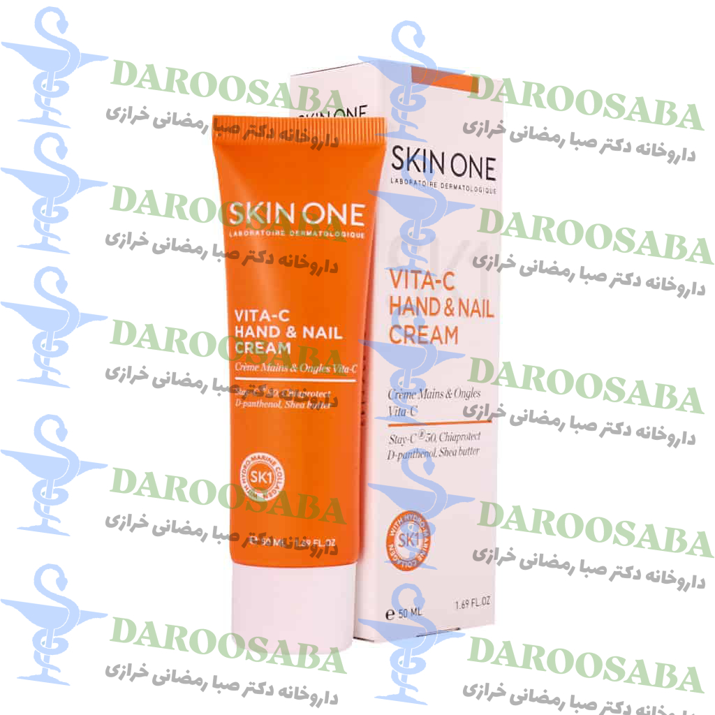 کرم دست و ناخن ویتامین سی اسکین وان