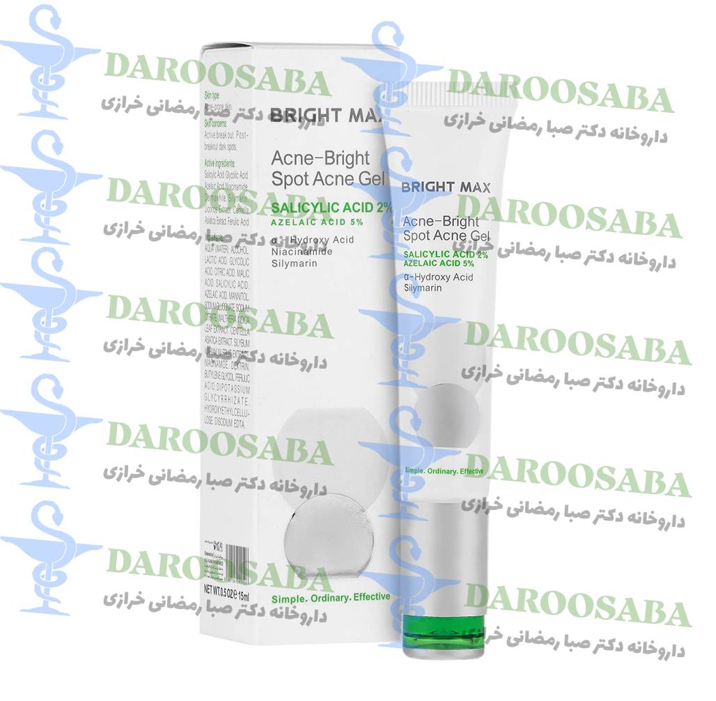 اسپات ژل آکنه سالیسیلیک اسید 2 درصد برایت مکس
