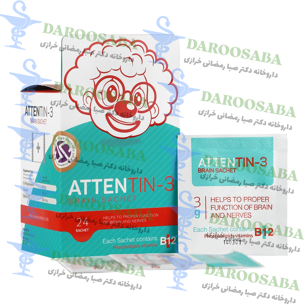 ساشه اتنتین 3 جهان فارمد آریا 24 عدد