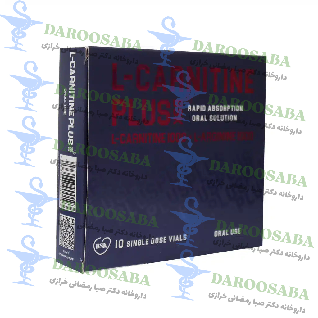 ویال ال کارنیتین پلاس 1000 بی اس کی 10 عدد
