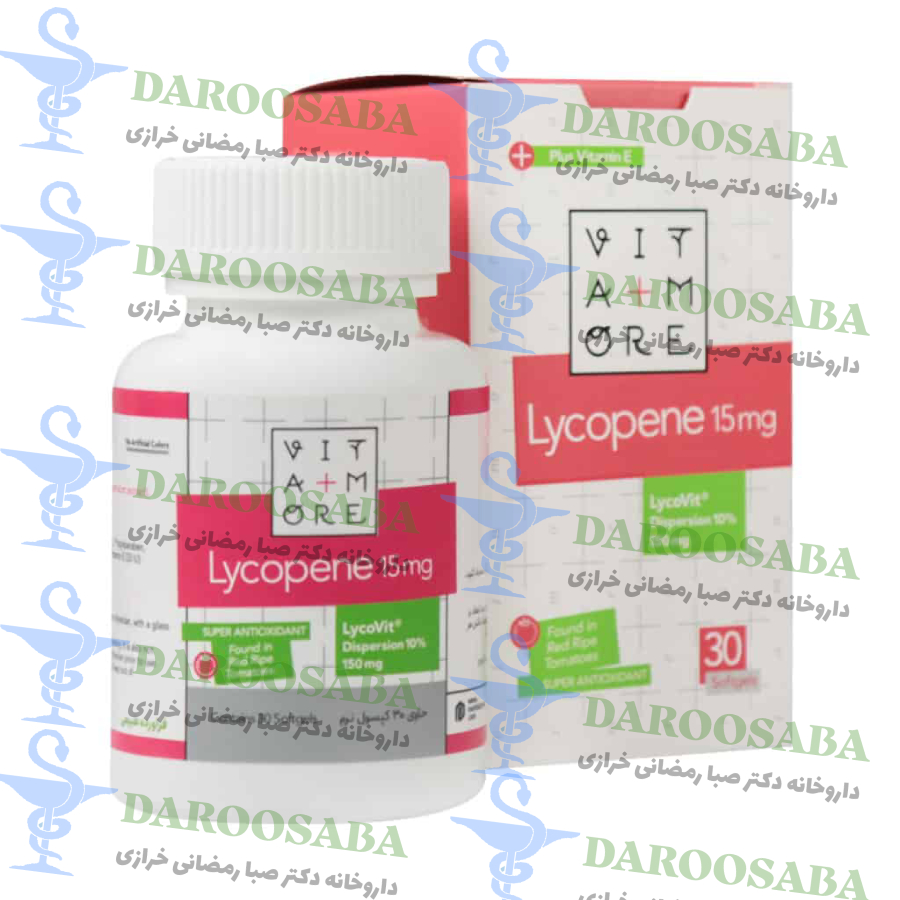 سافت ژل لیکوپن 15 ویتامور 30 عدد