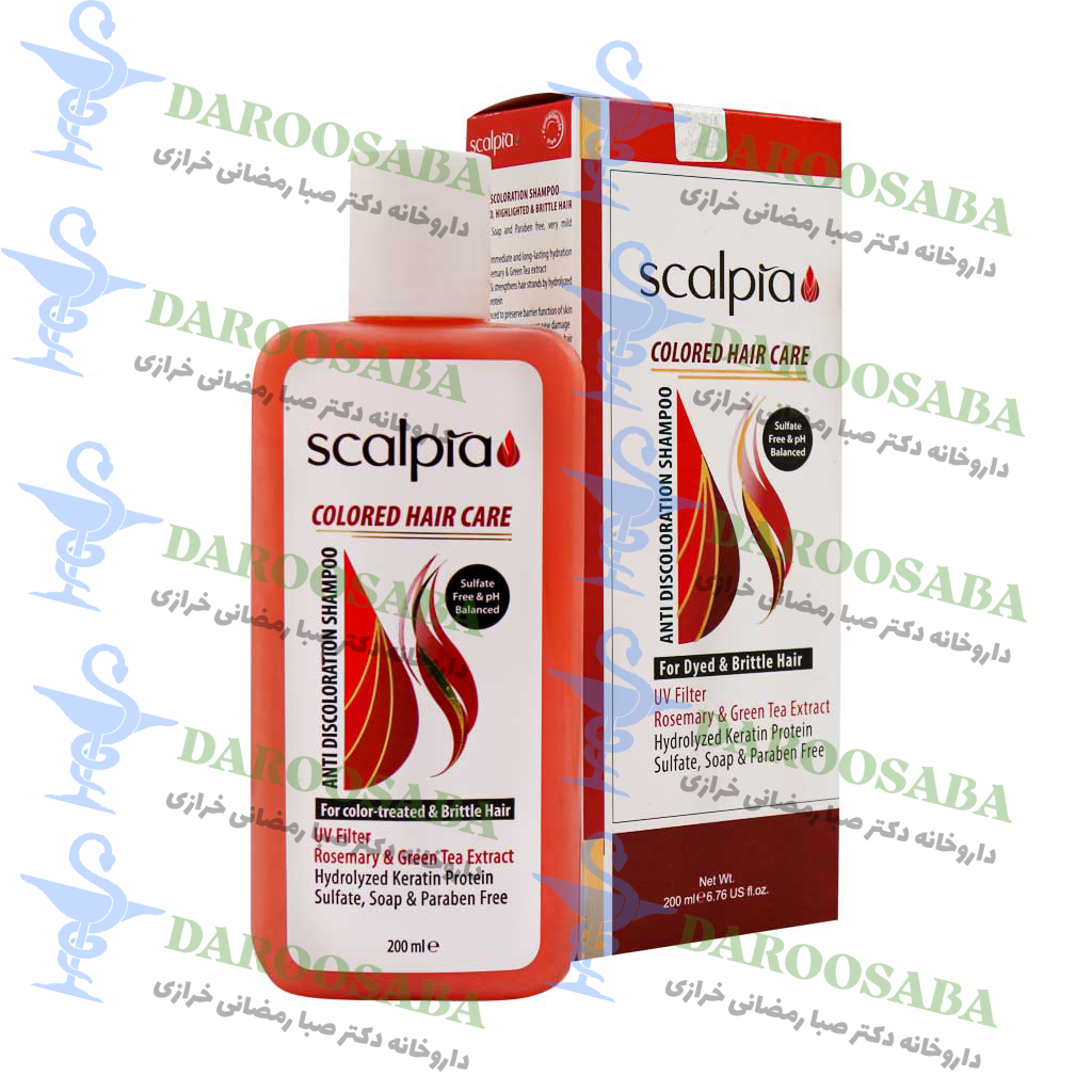شامپو موهای رنگ شده اسکالپیا