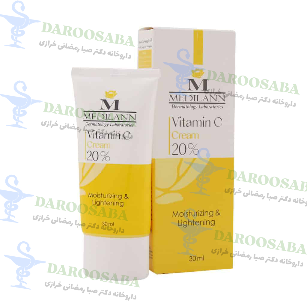 کرم ویتامین سی روشن کننده و مرطوب کننده مدیلن