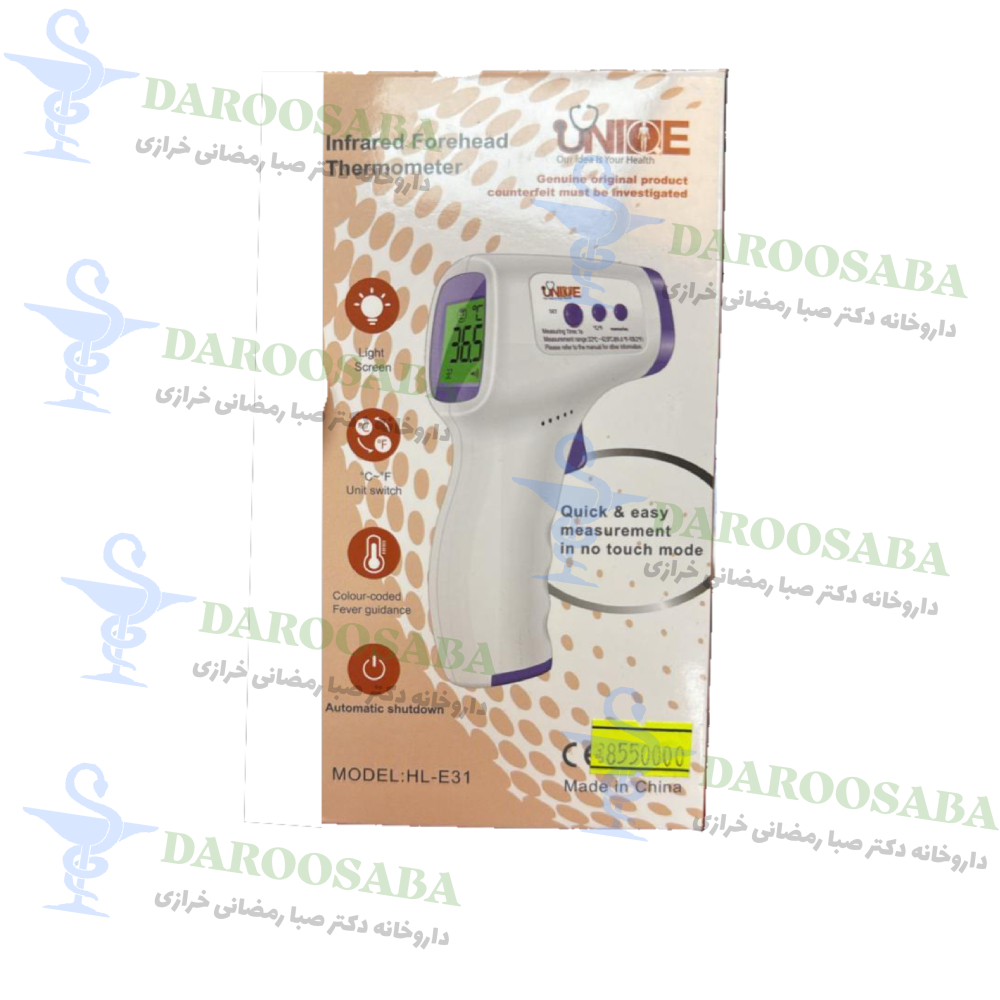 تب‌سنج لیزری یونیک مدل HL-E31 غیرتماسی