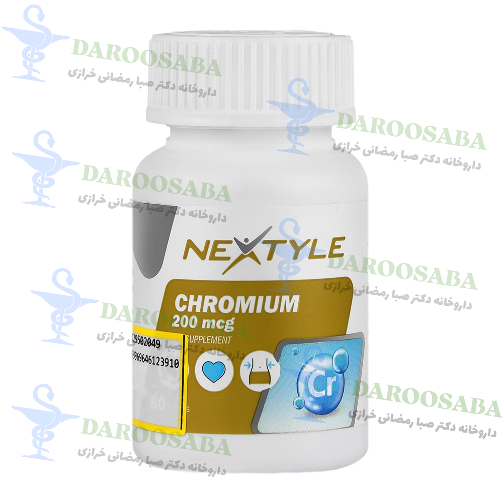 قرص کرومیوم نکستایل 200 60 عدد