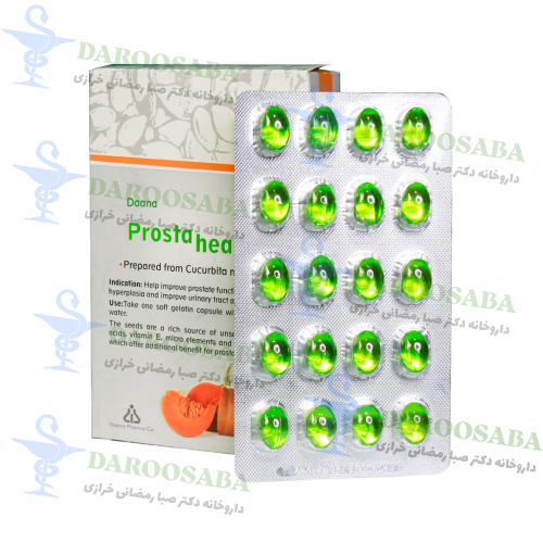کپسول نرم پروستا هلث دانا 60 عدد