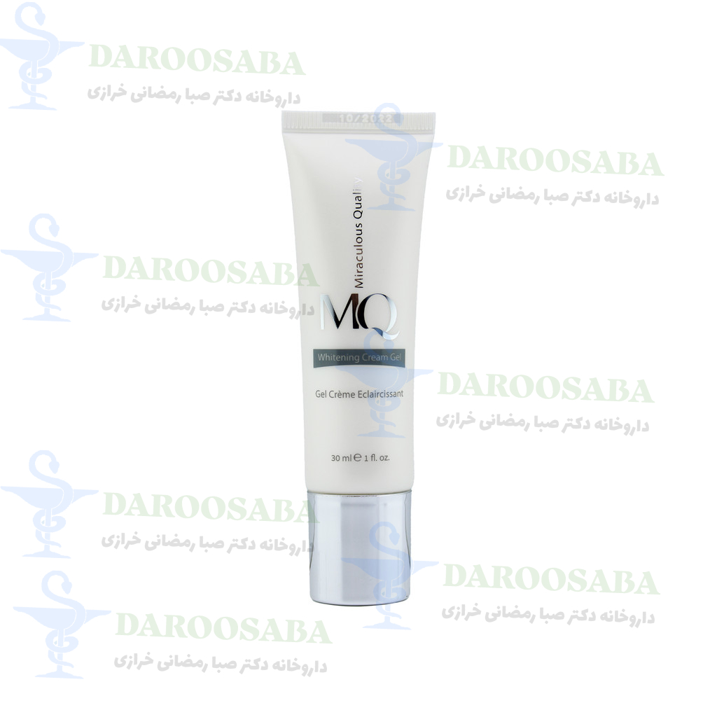 کرم ژل روشن‌کننده و ضد تیرگی پوست ام کیو